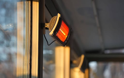 Winter patio heating tips