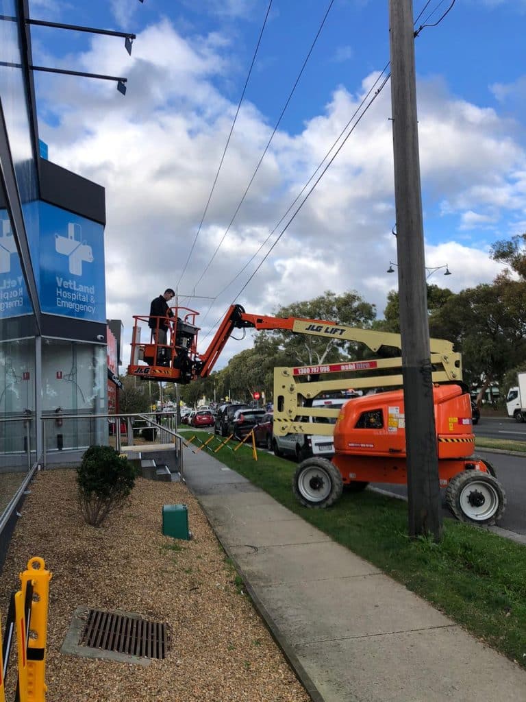 Repairing Power Outage