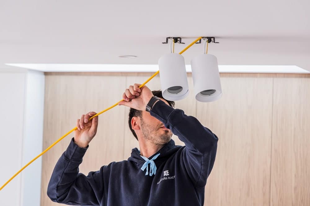 Surface Mount Down Light Installation