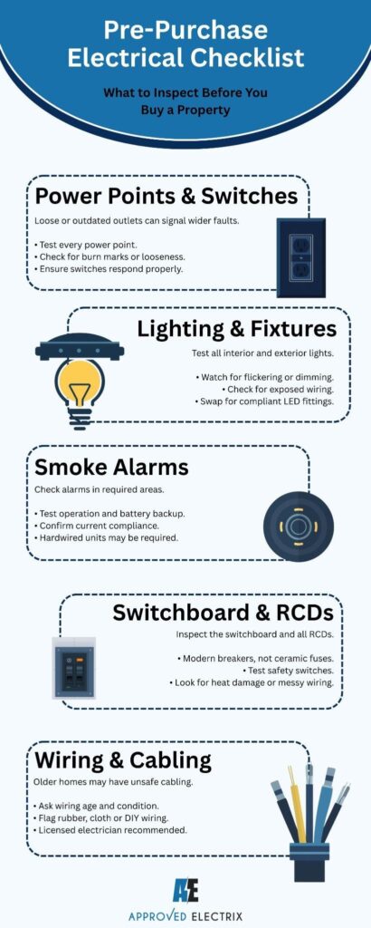 Pre-Purchase Electrical Checklist